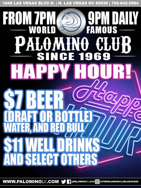 Palomino club happy hour